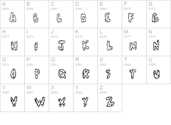 Cactus Love details - Free Fonts at FontZone.net