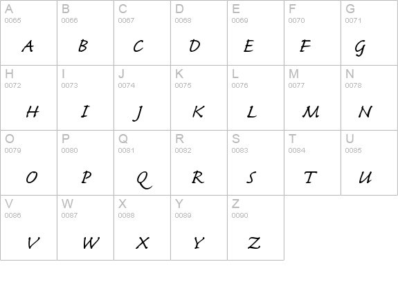CaflischScript-Regular details - Free Fonts at FontZone.net