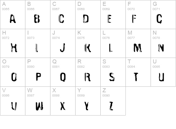 Caged Prisoner details - Free Fonts at FontZone.net