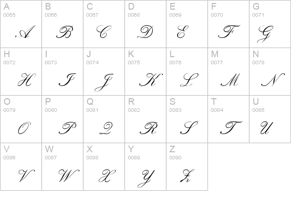 Calligraphia One details - Free Fonts at FontZone.net