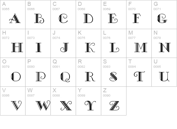 Cambridgeside details - Free Fonts at FontZone.net