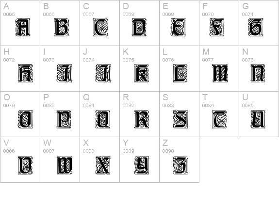 Carrick details - Free Fonts at FontZone.net