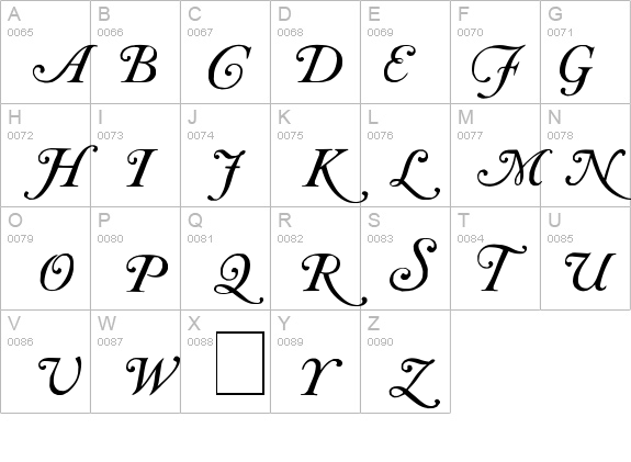 Caslon Initials details - Free Fonts at FontZone.net