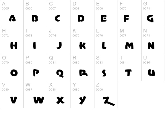 Casual Regular details - Free Fonts at FontZone.net