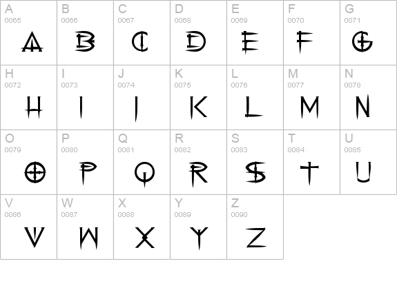 Cenobyte details - Free Fonts at FontZone.net