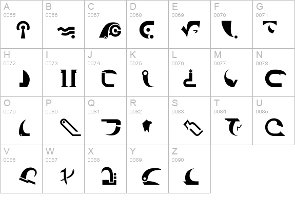Centauri details - Free Fonts at FontZone.net