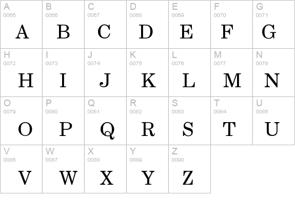 Century-Schoolbook-Normal details - Free Fonts at FontZone.net