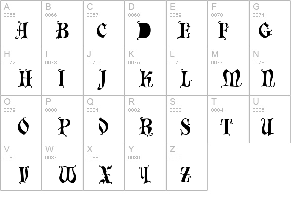 Chaillot details - Free Fonts at FontZone.net