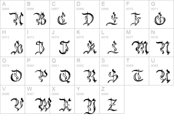 Charterwell No5 details - Free Fonts at FontZone.net