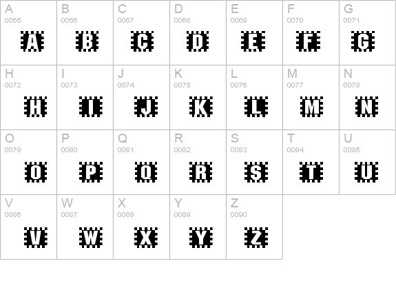 Checkers details - Free Fonts at FontZone.net