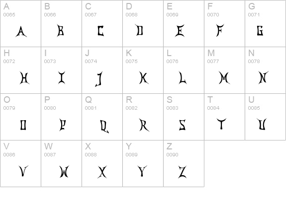 China Town details - Free Fonts at FontZone.net