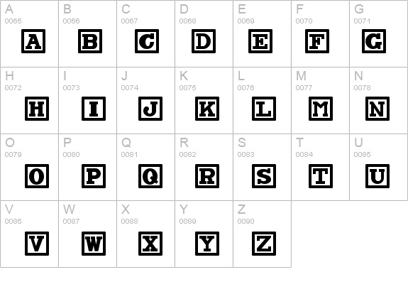 ChockABlockNF details - Free Fonts at FontZone.net