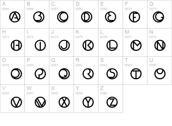 Circlea Plain details - Free Fonts at FontZone.net