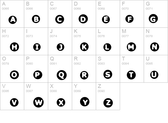 Circulate (BRK) details - Free Fonts at FontZone.net