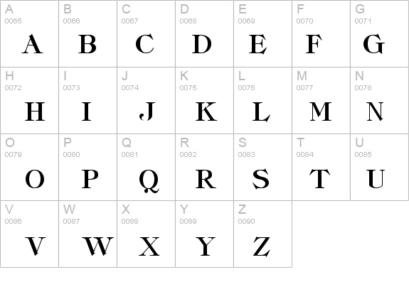 Classica-Heavy Regular details - Free Fonts at FontZone.net
