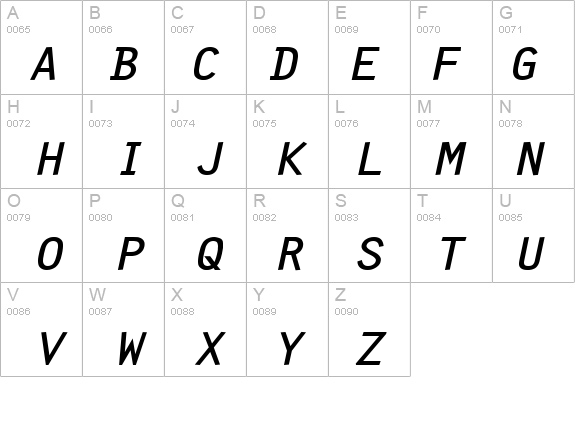 Clean-Extended Bold Italic details - Free Fonts at FontZone.net