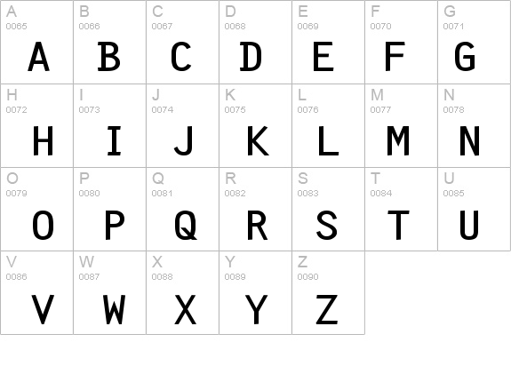 Clean-Extended Bold details - Free Fonts at FontZone.net