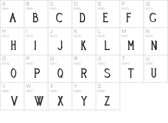 Cleaver's_Juvenia_Blocked details - Free Fonts at FontZone.net