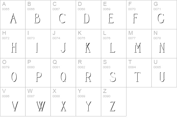 Cleaver's_Juvenia_Embossed details - Free Fonts at FontZone.net