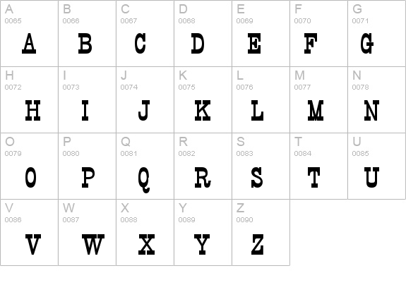 Clown Bold details - Free Fonts at FontZone.net