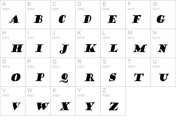 CoffeeSackCondensed Italic details - Free Fonts at FontZone.net