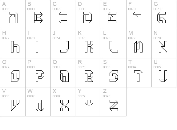 Collective O BRK details - Free Fonts at FontZone.net