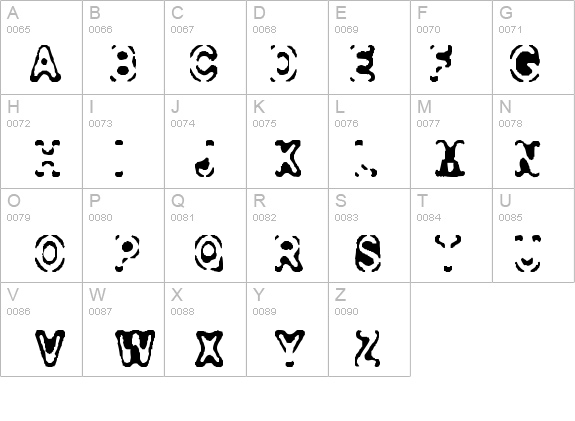 Consolidated details - Free Fonts at FontZone.net
