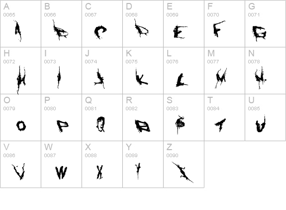 Convalescence details - Free Fonts at FontZone.net