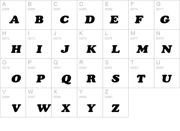 CooperExt-Heavy-Italic details - Free Fonts at FontZone.net