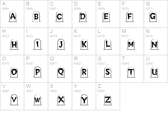 CreepyGraves details - Free Fonts at FontZone.net