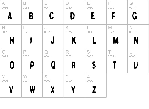 Crush47 details - Free Fonts at FontZone.net