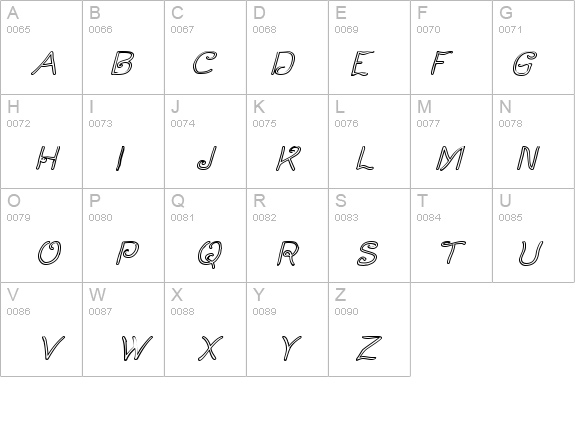 Curlmudgeon Hollow Italic details - Free Fonts at FontZone.net