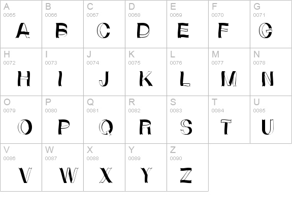 CurlyRibbons details - Free Fonts at FontZone.net