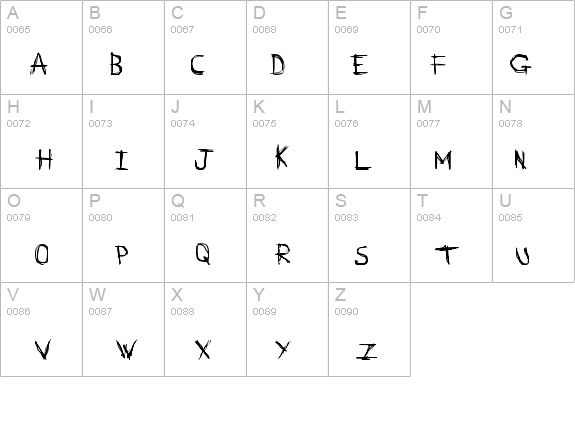 D_rough Normal details - Free Fonts at FontZone.net