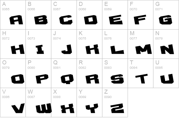 D3 Egoistism extra details - Free Fonts at FontZone.net