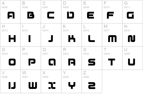D3 Mouldism Round Alphabet details - Free Fonts at FontZone.net