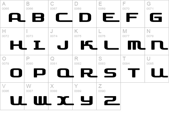 D3 Roadsterism Wide details - Free Fonts at FontZone.net