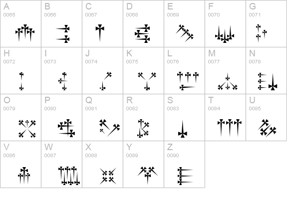 Daggers Regular details - Free Fonts at FontZone.net