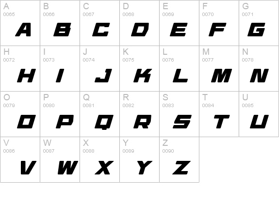 Daidoh Remix Round I_xFFFF_alic details - Free Fonts at FontZone.net