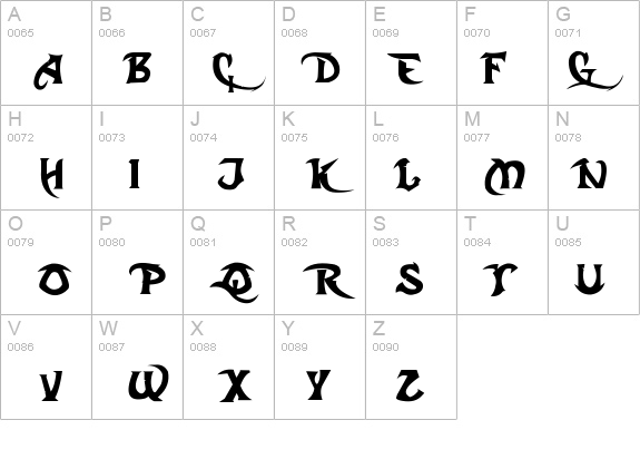 Dark Crystal Script details - Free Fonts at FontZone.net