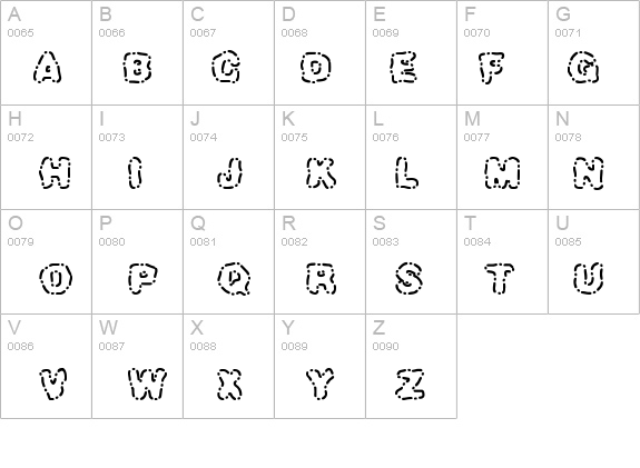 Dash Dot (BRK) details - Free Fonts at FontZone.net