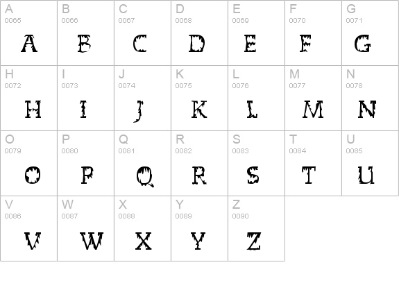 Dead World details - Free Fonts at FontZone.net