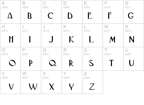 Deco-Extended Normal details - Free Fonts at FontZone.net