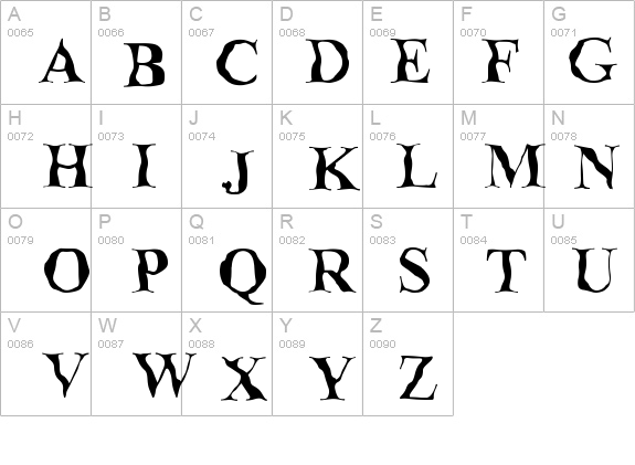 Decomposing  details - Free Fonts at FontZone.net