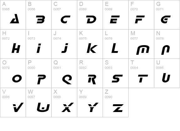 Delta-Extended Italic details - Free Fonts at FontZone.net