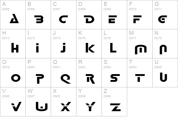 Delta-Extended Normal details - Free Fonts at FontZone.net