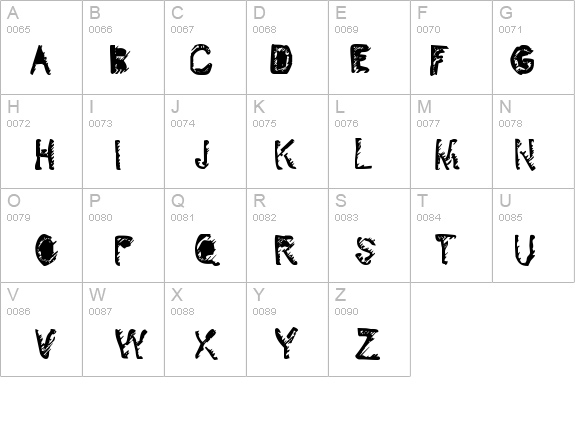 Denigrated details - Free Fonts at FontZone.net