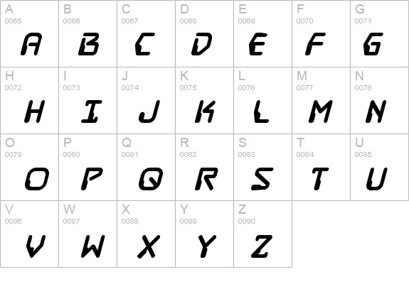 DestructoBeam BB Bold details - Free Fonts at FontZone.net