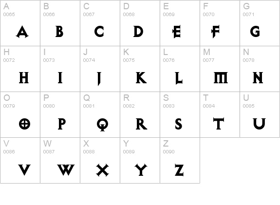 Diablo Heavy details - Free Fonts at FontZone.net