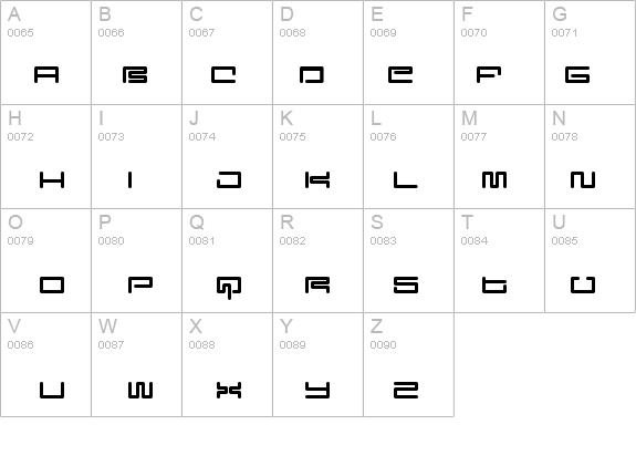 Digit   Cube details - Free Fonts at FontZone.net